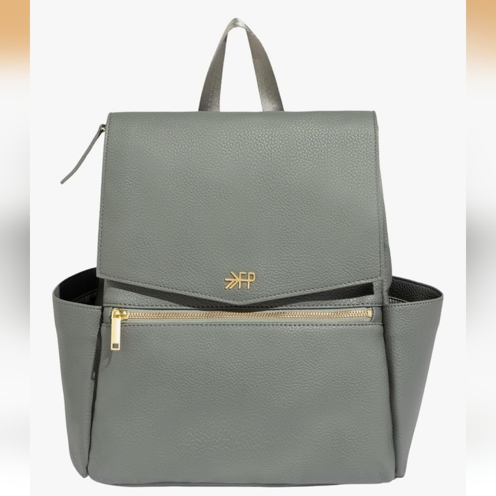 Freshly Picked gray Vegan backpack
